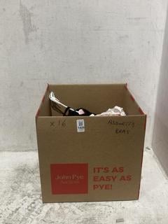 Lot 1429  
            Chesterfield SR44 - Parcel Delivery Only 

                
16 X BOX OF ASSORTED UNDERWEAR ITEMS TO INCLUDE PINK FLORAL BRA SIZE 34D (LOCATIO...