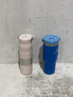Lot 1465  
            Chesterfield SR44 - Parcel Delivery Only 

                
STANLEY LARGE PINK FLASK TO INCLUDE LARGE STANLEY FLASK IN BLUE (LOCATION: A1)