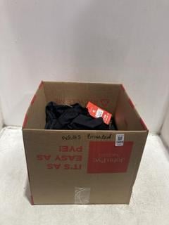 Lot 1488  
            Chesterfield SR44 - Parcel Delivery Only 

                
BOX OF ASSORTED ADULTS BRANDE CLOTHING TO INCLUDE ISLAND GREEN POLO SHIRT IN BLUE...
