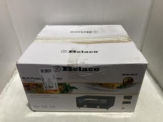 Lot 1491  
            Chesterfield SR44 - Parcel Delivery Only 

                
BELACO MULTI-PURPOSE MINI OVEN (LOCATION: A2)