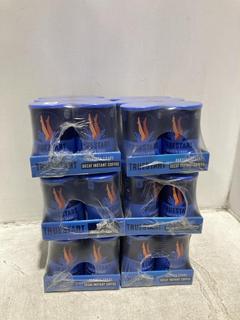 Lot 1560  
            Chesterfield SR44 - Parcel Delivery Only 

                
6 X 6 PACK OF TRUE START BARISTA GRADE DECAF INSTANT COFFEE 100G (LOCATION: A4)