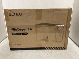 Lot 1592  
            Chesterfield SR44 - Parcel Delivery Only 

                
SUNLU FILADRYER S4 3D PRINTING-MATE - ORIGINAL RRP £124 (LOCATION: A5)
