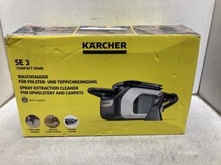 Lot 1597  
            Chesterfield SR44 - Parcel Delivery Only 

                
KARCHER S3 COMPACT HOME SPRAY-EXTRACTION CLEANER (LOCATION: A5)