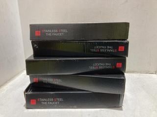 Lot 1714  
            Chesterfield SR44 - Parcel Delivery Only 

                
5 X SUS304 THE FAUCET TAP IN MATTE BLACK (LOCATION: A10)