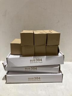 Lot 1716  
            Chesterfield SR44 - Parcel Delivery Only 

                
QTY OF ASSORTED HOME ITEMS TO INCLUDE STAINLESS STEEL DOOR HANDLE IN SILVER (LOCA...
