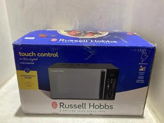 Lot 1740  
            Chesterfield SR44 - Parcel Delivery Only 

                
RUSSELL HOBBS 20 LITRE DIGITAL MICROWAVE (LOCATION: A10)