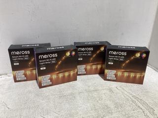 Lot 1752  
            Chesterfield SR44 - Parcel Delivery Only 

                
4 X MEROSS LED PRO 5M STRIP LIGHTS (LOCATION: A11)