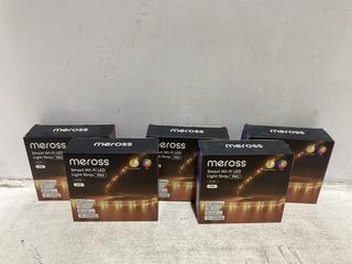 Lot 1761  
            Chesterfield SR44 - Parcel Delivery Only 

                
5 X MEROSS LED PRO 5M STRIP LIGHTS (LOCATION: A11)