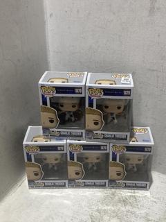 Lot 1763  
            Chesterfield SR44 - Parcel Delivery Only 

                
5 X FUNKO POP CHARLIE TWEEDER VARSITY BLUES 1870 VINYL FIGURE (LOCATION: A11)
