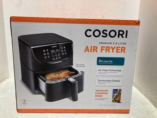 Lot 1789  
            Chesterfield SR44 - Parcel Delivery Only 

                
COSORI PREMIUM 5.5L SINGLE DRAWER AIR FRYER (LOCATION: A13)