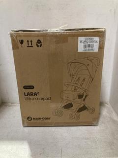 Lot 763  
            Chesterfield SR44 - Parcel Delivery Only 

                
MAXI-COSI LARA 2 ULTRA-COMPACT STROLLER (LOCATION: D5)