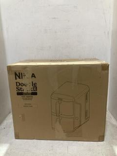 Lot 806  
            Chesterfield SR44 - Parcel Delivery Only 

                
NINJA DUAL STACK 2-DRAWER AIR FRYER - INCLUDED SILICONE TONGUES - ORIGINAL RRP £1...