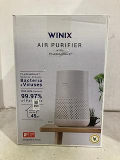 Lot 808  
            Chesterfield SR44 - Parcel Delivery Only 

                
WINX AIR PURIFIER WITH PLASMAWAVE IN WHITE - ORIGINAL RRP £179 (LOCATION: D6)