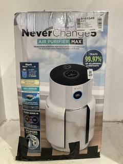 Lot 809  
            Chesterfield SR44 - Parcel Delivery Only 

                
SHARK NEVER CHANGE MAX AIR PURIFIER - ORIGINAL RRP £217 (LOCATION: D6)