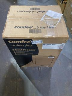 Lot 826  
            Chesterfield SR44 - Parcel Delivery Only 

                
COMFEE CHEST FREEZER IN BLACK - ORIGINAL RRP £180 (LOCATION: D7)