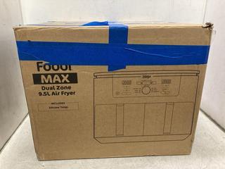 Lot 859  
            Chesterfield SR44 - Parcel Delivery Only 

                
NINJA FOODI MAX DUAL ZONE 9.5L AIR FRYER - ORIGINAL RRP £229 (LOCATION: D8)