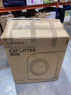 Lot 860  
            Chesterfield SR44 - Parcel Delivery Only 

                
MEOWANT SELF-CLEANING CAT LITTER BOX - ORIGINAL RRP £246 (LOCATION: D8)