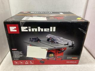 Lot 874  
            Chesterfield SR44 - Parcel Delivery Only 

                
EINHELL TC-TS 8 1 CLASSIC BENCH TYPE CIRCULAR SAW - ORIGINAL RRP £185 (LOCATION: C1)