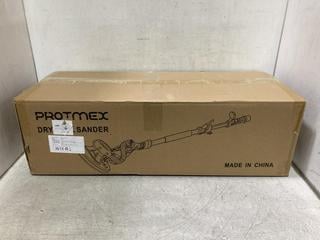 Lot 887  
            Chesterfield SR44 - Parcel Delivery Only 

                
PROTMEX DRY WALL SANDER - ORIGINAL RRP £135 (LOCATION: C1)