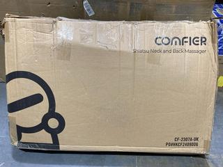 Lot 897  
            Chesterfield SR44 - Parcel Delivery Only 

                
COMFIER SHIATSU NECK & BACK MASSAGER (LOCATION: C1)