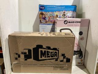 Lot 918  
            Chesterfield SR44 - Parcel Delivery Only 

                
5 X ASSORTED BABY ITEMS TO INCLUDE VTECH BABY FIRST STEPS BABY WALKER (LOCATION: C2)