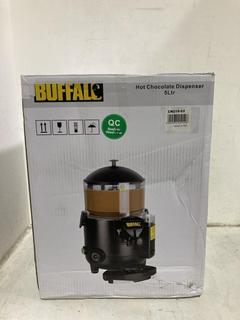 Lot 920  
            Chesterfield SR44 - Parcel Delivery Only 

                
BUFFALO 5 LITRE HOT CHOCOLATE DISPENSER - ORIGINAL RRP £287 (LOCATION: C2)