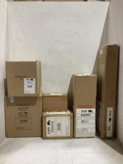 Lot 954  
            Chesterfield SR44 - Parcel Delivery Only 

                
6 X ASSORTED HOME ITEMS TO INCLUDE ARTIFICIAL FLOWER & PLANT - SET OF 2 (LOCATION...