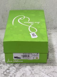 Lot 966  
            Chesterfield SR44 - Parcel Delivery Only 

                
SAM EDELMAN MICHAELA WOMENS SHOES IN NAVY LEATHER SIZE UK 5.5 (LOCATION: C5)