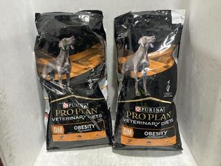 Lot 1032  
            Chesterfield SR47 - Parcel Delivery Only 

                
2 X PURINA PRO PLAN VETERINARY DIETS OBESITY MANAGEMENT DRY DOG FOOD 12KG - BB 07...