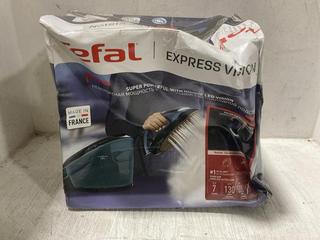 Lot 1036  
            Chesterfield SR47 - Parcel Delivery Only 

                
TEFAL EXPRESS VISION STEAM GENERATOR IRON ORIGINAL RRP £249 (LOCATION: D6)