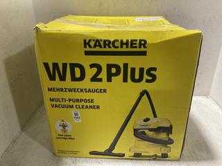 Lot 1042  
            Chesterfield SR47 - Parcel Delivery Only 

                
KARCHER WD2 PLUS WET AND DRY VACUUM CLEANER (LOCATION: D6)