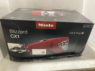 Lot 1049  
            Chesterfield SR47 - Parcel Delivery Only 

                
MIELE BLIZZARD CX1 VACUUM CLEANER ORIGINAL RRP £429 (LOCATION: D6)