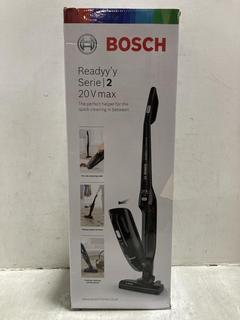Lot 1071  
            Chesterfield SR47 - Parcel Delivery Only 

                
BOSCH READYY'Y SERIES 2 CORDLESS VACUUM CLEANER ORIGINAL RRP £150 (LOCATION: D7)