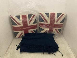 Lot 1160  
            Chesterfield SR47 - Parcel Delivery Only 

                
2 X JOHN LEWIS UNION JACK OUTDOOR CUSHION. (3447063) (LOCATION: A2)
