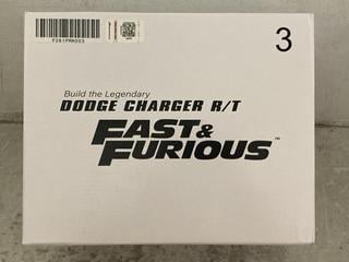 Lot 164  
            Chesterfield SR47 - Parcel Delivery Only 

                
DEAGOSTINI FANHOME FAST AND FURIOUS DODGE CHARGER BUILD UP BOX NUMBER 3 ASSEMBLY ...