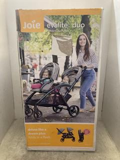 Lot 205  
            Chesterfield SR47 - Parcel Delivery Only 

                
JOIE EVALITE DUO TANDEM PUSHCHAIR ORIGINAL RRP £180 (LOCATION: A7)