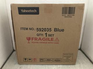Lot 206  
            Chesterfield SR47 - Parcel Delivery Only 

                
YAHEETECH OFFICE CHAIR IN BLUE - MODEL NO. 592035 (LOCATION: A8)