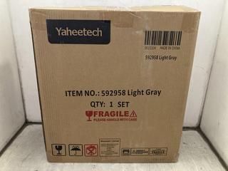 Lot 209  
            Chesterfield SR47 - Parcel Delivery Only 

                
YAHEETECH CAT TREE IN GREY - MODEL NO. 592958 (LOCATION: A8)