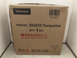 Lot 226  
            Chesterfield SR47 - Parcel Delivery Only 

                
YAHEETECH OFFICE CHAIR IN TURQUOISE - MODEL NO. 592035 (LOCATION: A8)