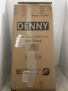 Lot 282  
            Chesterfield SR47 - Parcel Delivery Only 

                
DENY PAIR OF TWO FABRIC FOLDING CHAIRS IN GREY (LOCATION: A10)