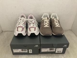 Lot 292  
            Chesterfield SR47 - Parcel Delivery Only 

                
NEW BALANCE WOMENS 574V2 SHOES IN BROWN SIZE 6 TO INCLUDE NEW BALANCE 530 WOMENS ...