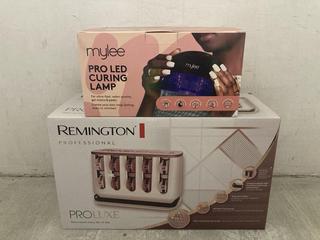Lot 293  
            Chesterfield SR47 - Parcel Delivery Only 

                
REMINGTON PROFESSIONAL PROLUXE TO INCLUDE MYLEE PRO LED CURING LAMP. (LOCATION: A11)