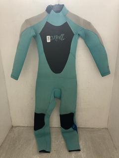 Lot 307  
            Chesterfield SR47 - Parcel Delivery Only 

                
O'NEILL WET SUIT IN BLUE/ BLACK SIZE 10. (LOCATION: A11)