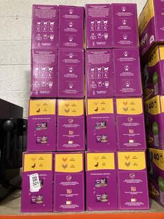 Lot 321  
            Chesterfield SR47 - Parcel Delivery Only 

                
8 X WHISKAS ADULT WET CAT FOOD POUCHES 40 X 85G POULTRY SELECTION BBE 27.10.25. (...