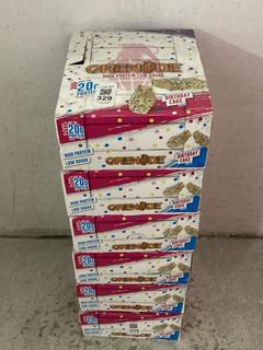 Lot 329  
            Chesterfield SR47 - Parcel Delivery Only 

                
6 X GRENADE BIRTHDAY CAKE PROTEIN BARS 12 X 60G BBE 02.2025. (LOCATION: A12) - MA...