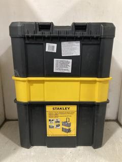 Lot 366  
            Chesterfield SR47 - Parcel Delivery Only 

                
STANLEY FATMAX ESSENTIAL ROLLING WORKSHOP WITH METAL LATCHES (LOCATION: B1)