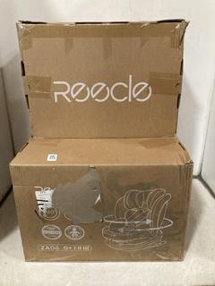 Lot 374  
            Chesterfield SR47 - Parcel Delivery Only 

                
REECLE ZA06 360 SWIVEL CAR SEAT ORIGINAL RRP £115 (LOCATION: B1)