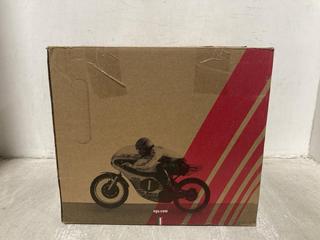 Lot 382  
            Chesterfield SR47 - Parcel Delivery Only 

                
AGV LEGENDS X70 OPEN FACE HELMET IN BLACK SIZE M/L ORIGINAL RRP £169 (LOCATION: B2)