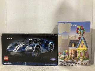 Lot 405  
            Chesterfield SR47 - Parcel Delivery Only 

                
LEGO TECHNIC 42154 FORD GT TO INCLUDE LEGO DISNEY 43217 UP HOUSE TOTAL ORIGINAL R...