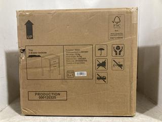 Lot 416  
            Chesterfield SR47 - Parcel Delivery Only 

                
JOHN LEWIS TRAY 2 DRAWER BEDSIDE UNIT (3489299) (LOCATION: B3)